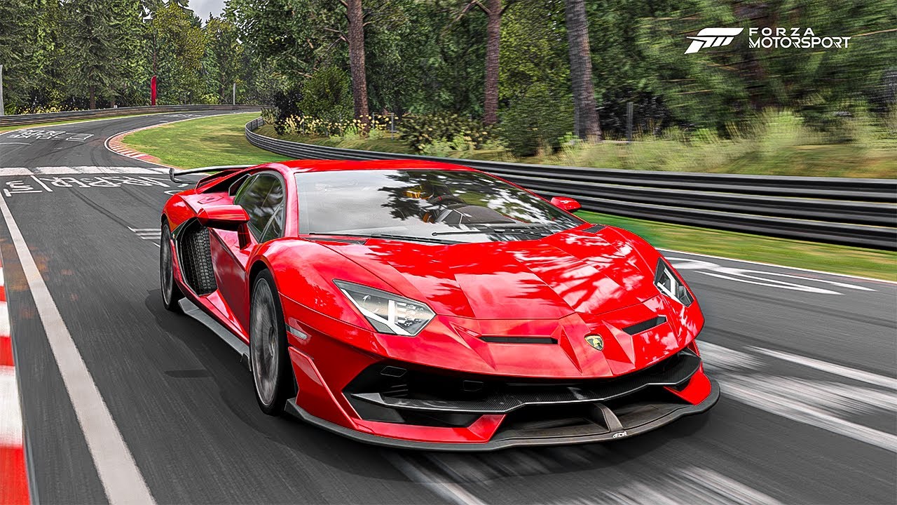 Lamborghini Aventador SVJ Nurburgring Nordschleife - Forza Motorsport | 4K Gameplay