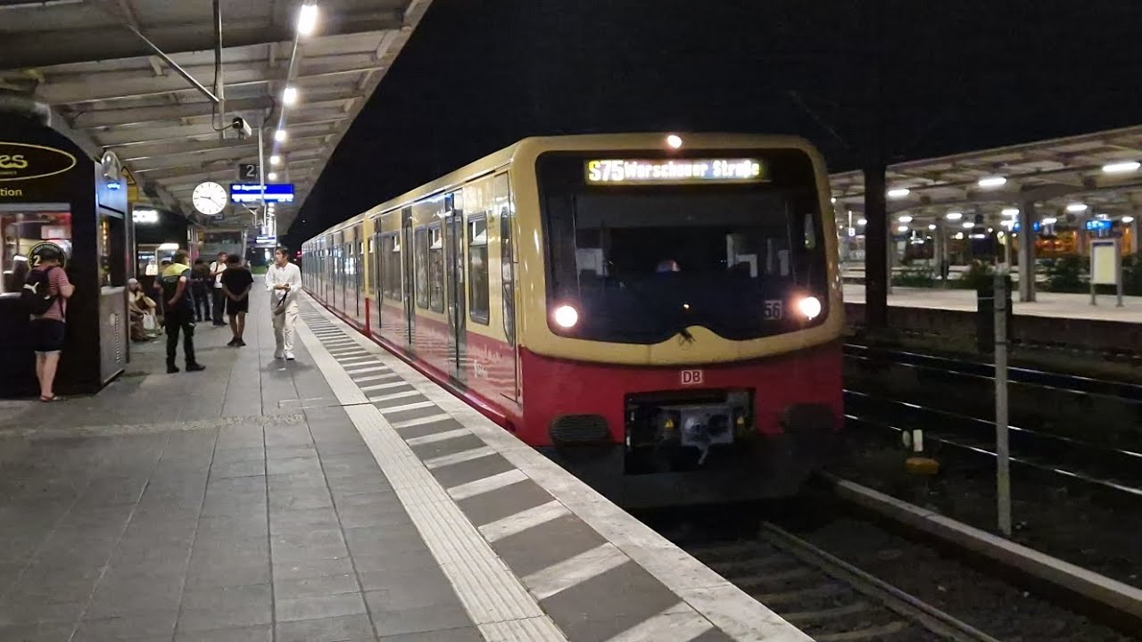 S-Bahn Berlin | Mitfahrt in der S75 von Wartenberg bis Lichtenberg in der BR 482 Mod 101