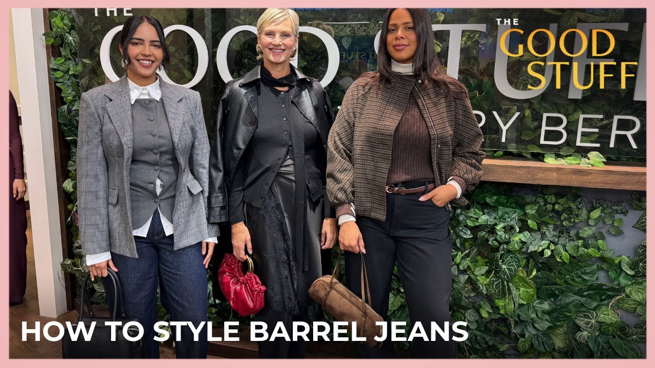 How to Style Barrel Jeans | The Good Stuff with Mary Berg