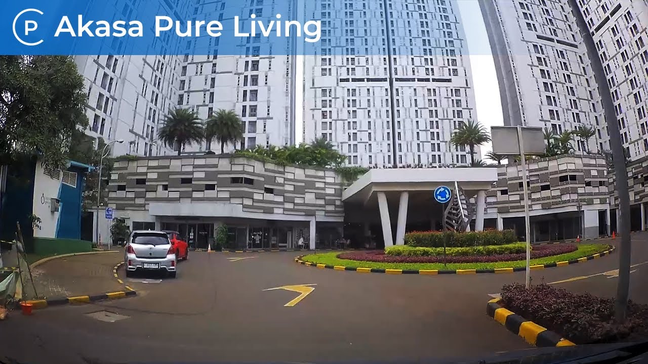 Tempat Parkir Apartemen Akasa Pure Living BSD City - Carpark of Indonesia