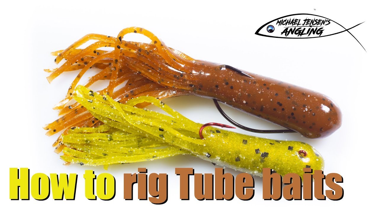 Как оснастить приманки Tube Baits на джиг-головке и в техасском стиле