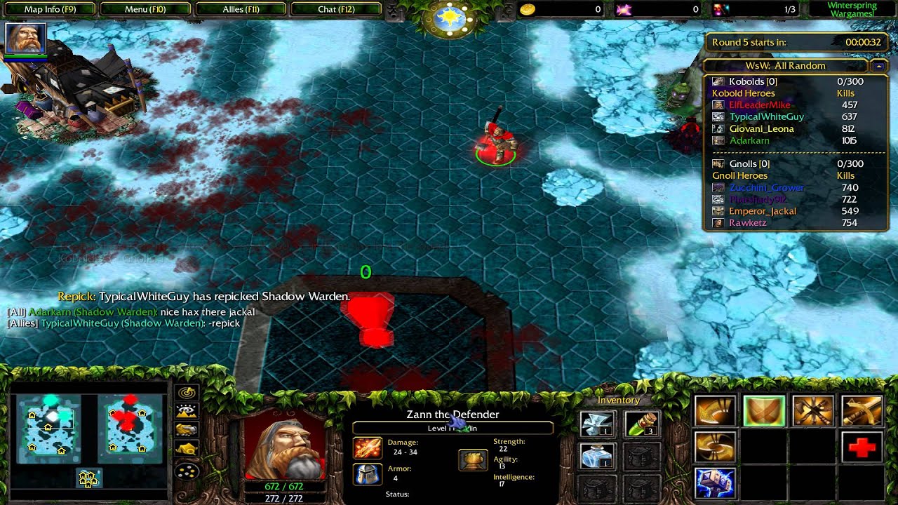 Warcraft 3 TFT - Rabbits vs Sheep #1