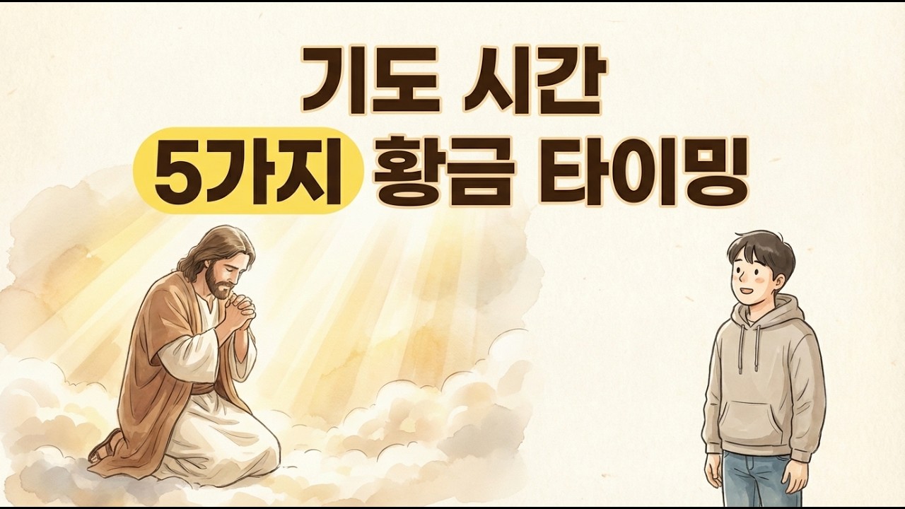 하루 중 기도가 가장 효과적인 시간 - 성경이 말하는 때
