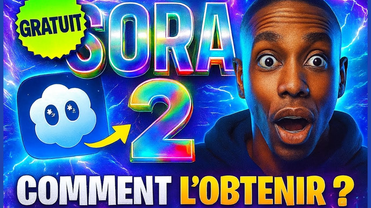 SORA 2 GRATUIT : Comment obtenir le code d'invitation Sora 2 AI (en 3 minutes) !