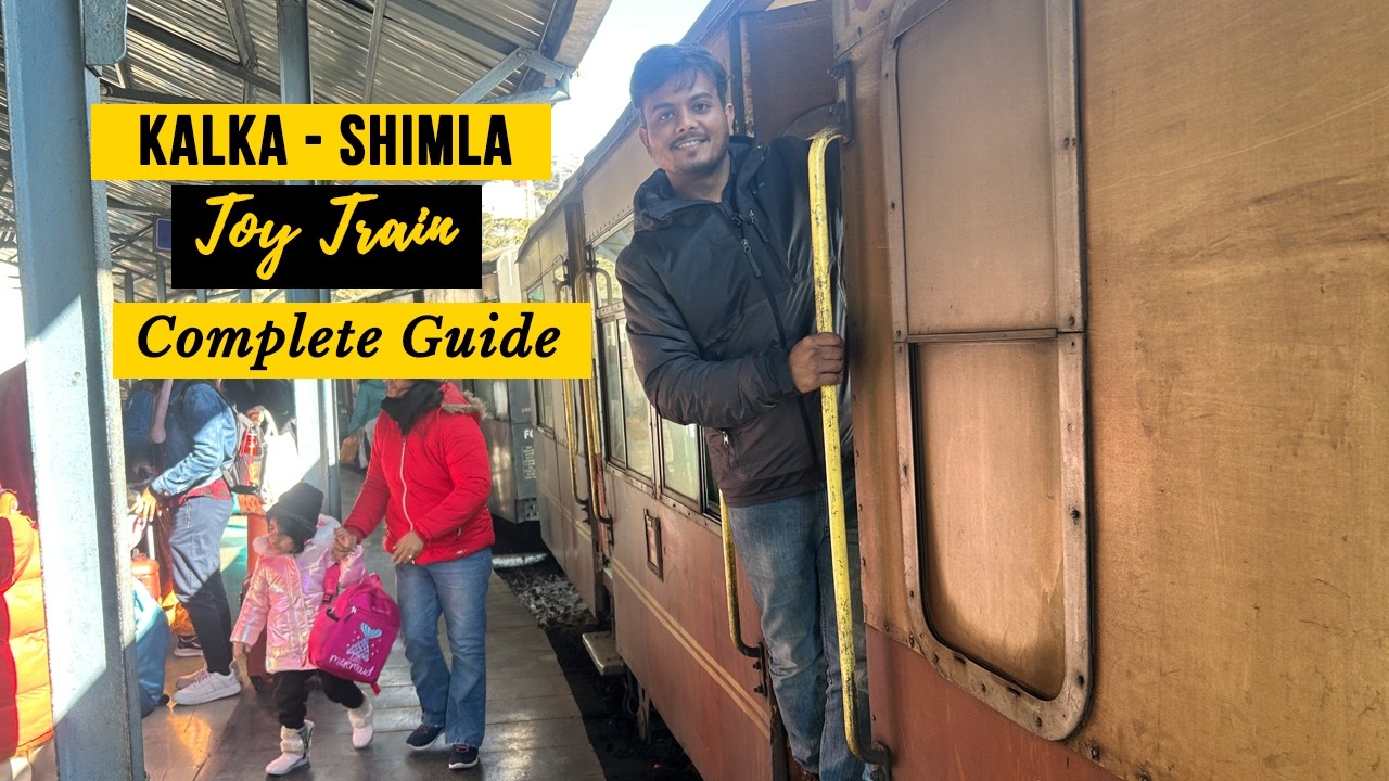 Kalka to Shimla Toy Train Journey 2026 | Full Travel Guide & Scenic Views #kalkashimlatoytrain