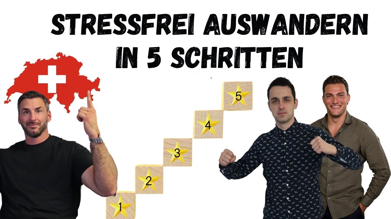 Stressfrei auswandern in die Schweiz🇨🇭! Halte dich an diese Schritte und alles wird entspannt 💯
