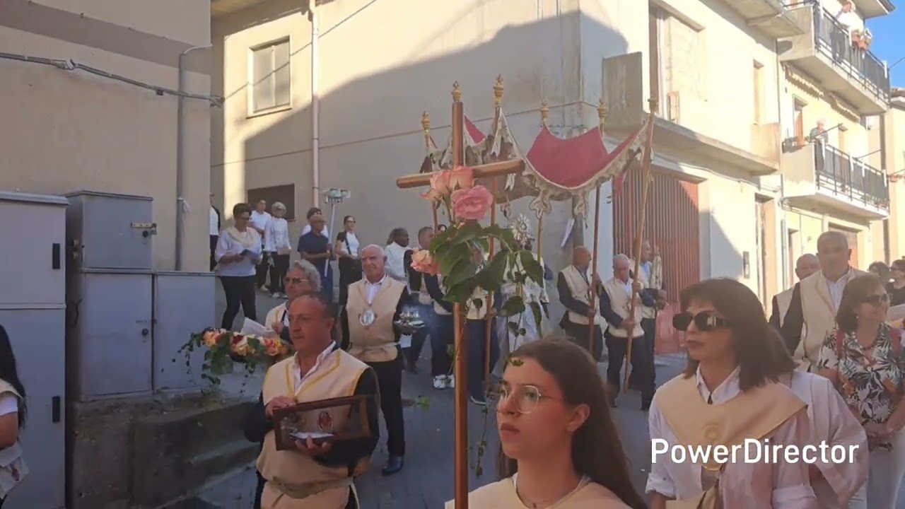 Caltavuturo Processione Ss Sacramento 29/06/2025 (Prima Parte)