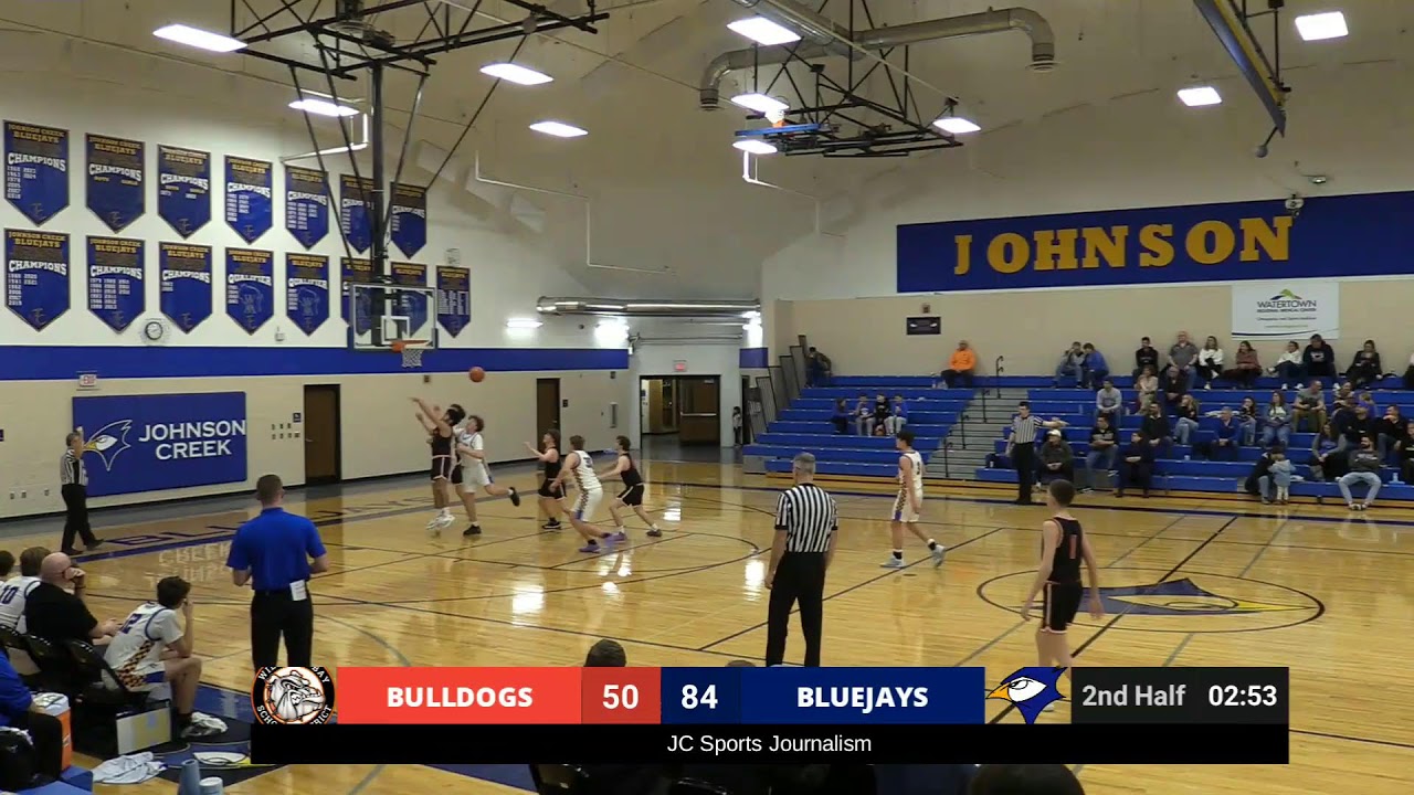 Sports Journalism - Johnson Creek Varsity Boys Basketball vs. Williams Bay