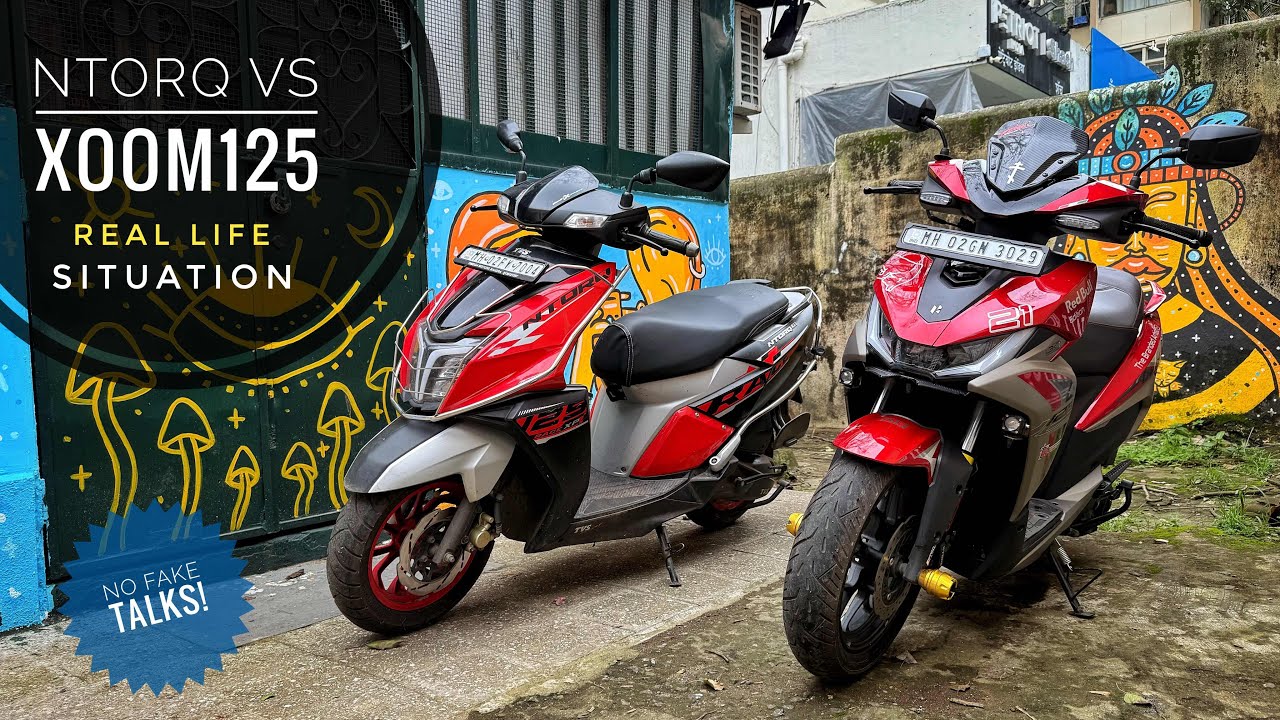 Hero xoom 125 vs  Tvs Ntorq full review 2025