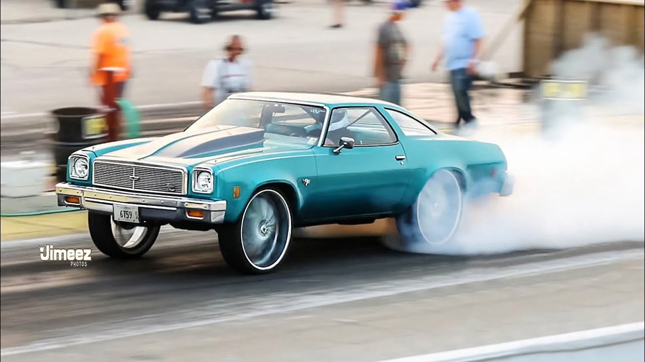 BAD BU! BANKROLL TIM'S 12 SEC BBC '76 MALIBU ROLLIN 28'S TAKES OUT '83 LS1 MONTE CARLO!