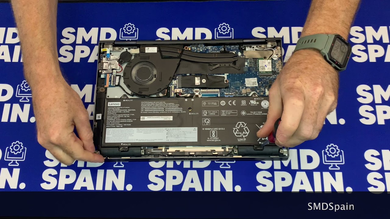 Lenovo Yoga IdeaPad Yoga 7 14ILT5 I7 11th How To Replace Battery Disassembly