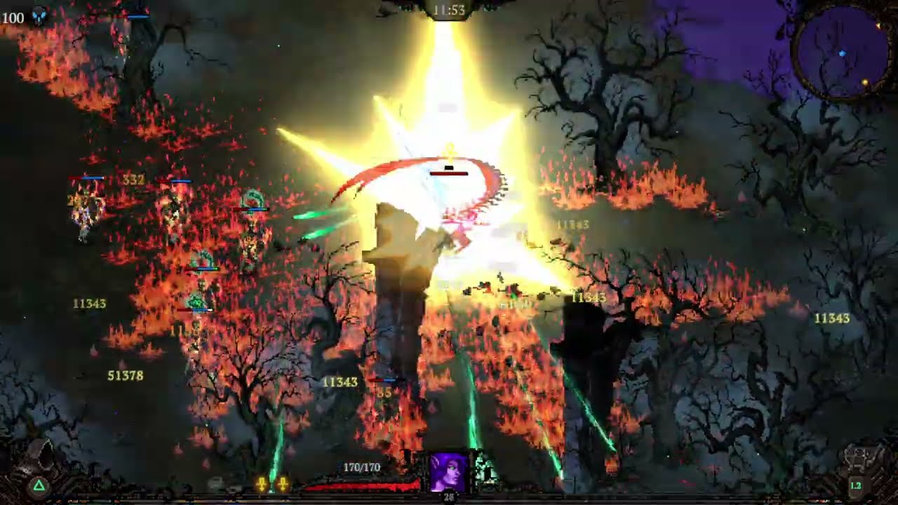 Death Must Die - Darkness 100 Completion with Lorien (Ranger) Act 3 - *Strike Build*