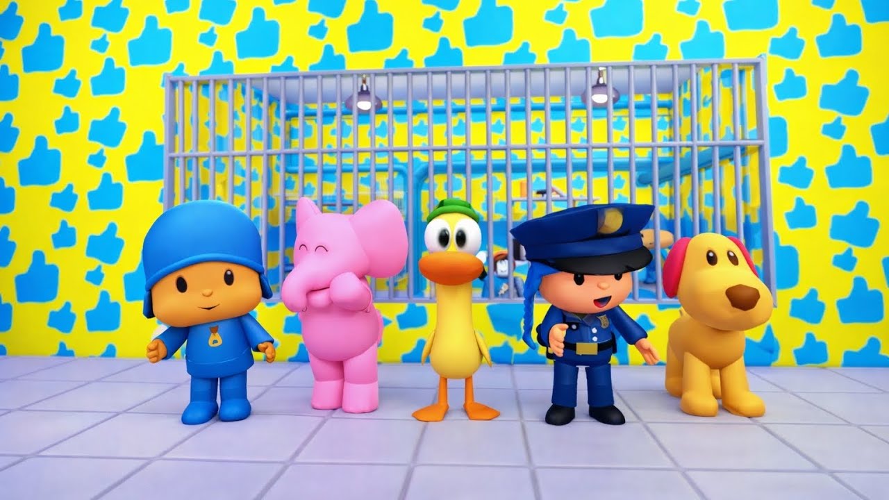 WE ESCAPED THE POCOYO PRISON! 😱 Roblox Escape