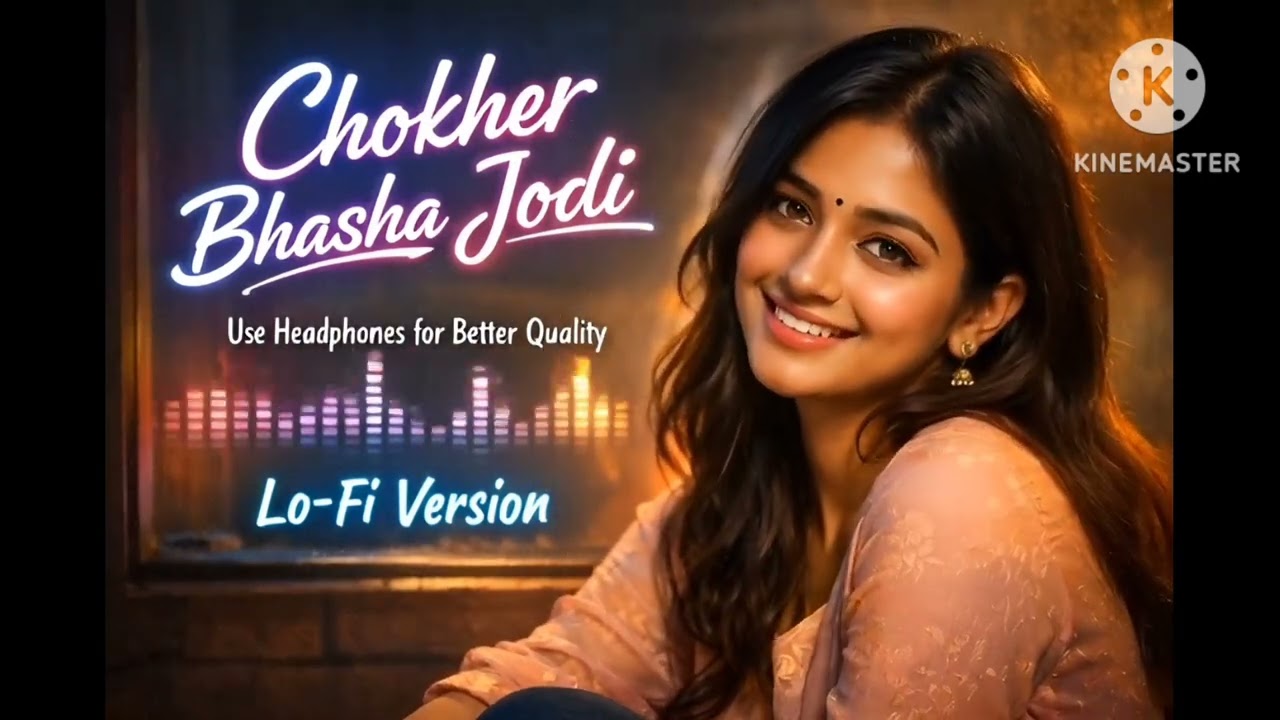Chokher Bhasha Jodi Bujhte Pari | Lo-Fi Version | Emotional Bangla Song