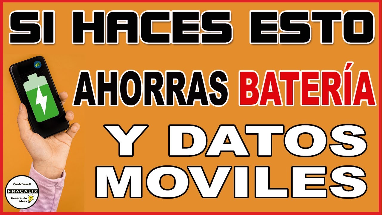 Si haces esto, la batería de tu teléfono y tus datos móviles duraran más tiempo