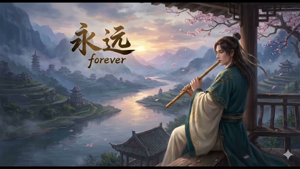 永远 yǒngyuǎn Forever Chinese bamboo flute song 