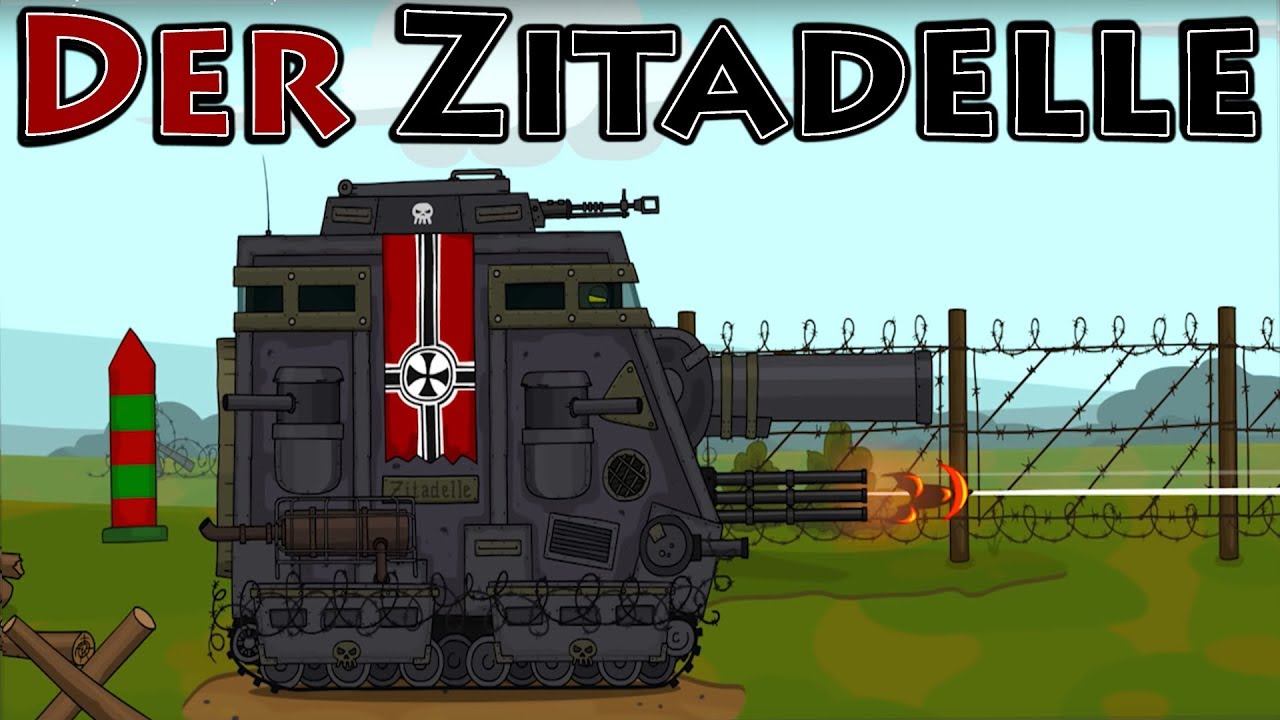 Super Tank Rumble Creations - Der Zitadelle - German Steel Monster Tank