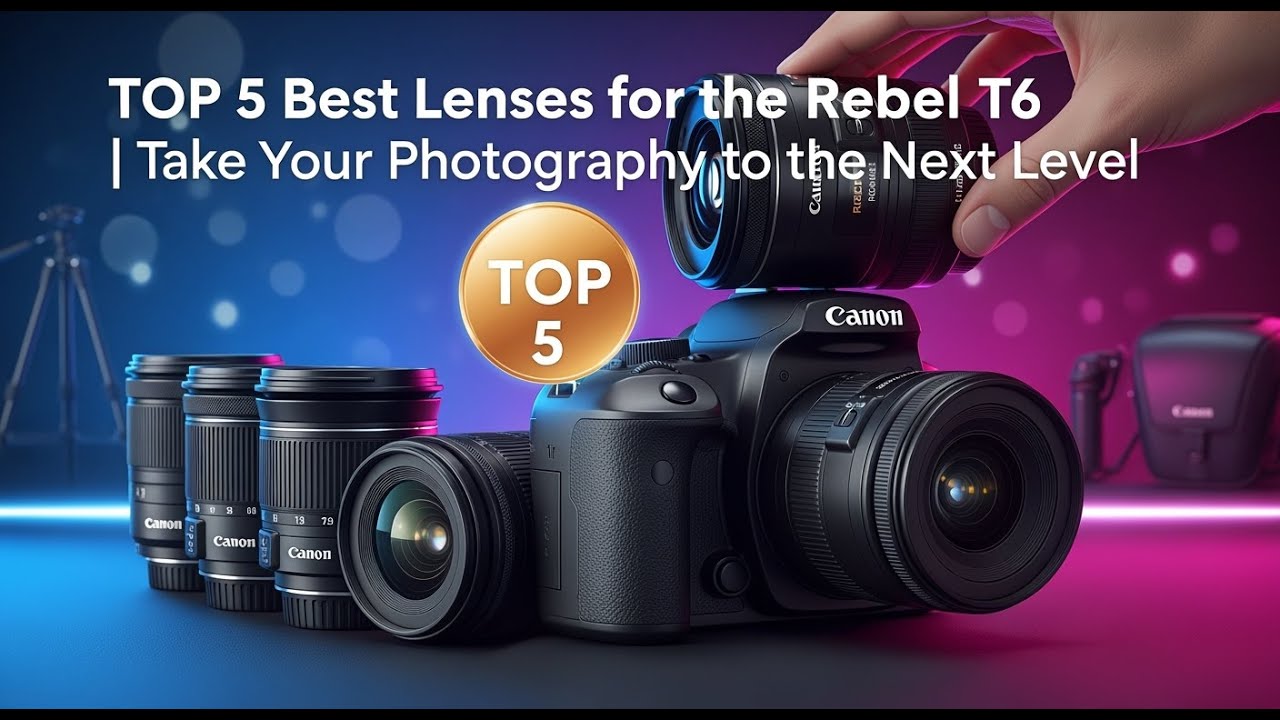 TOP 5 Best Lens for Canon Rebel T6 2026