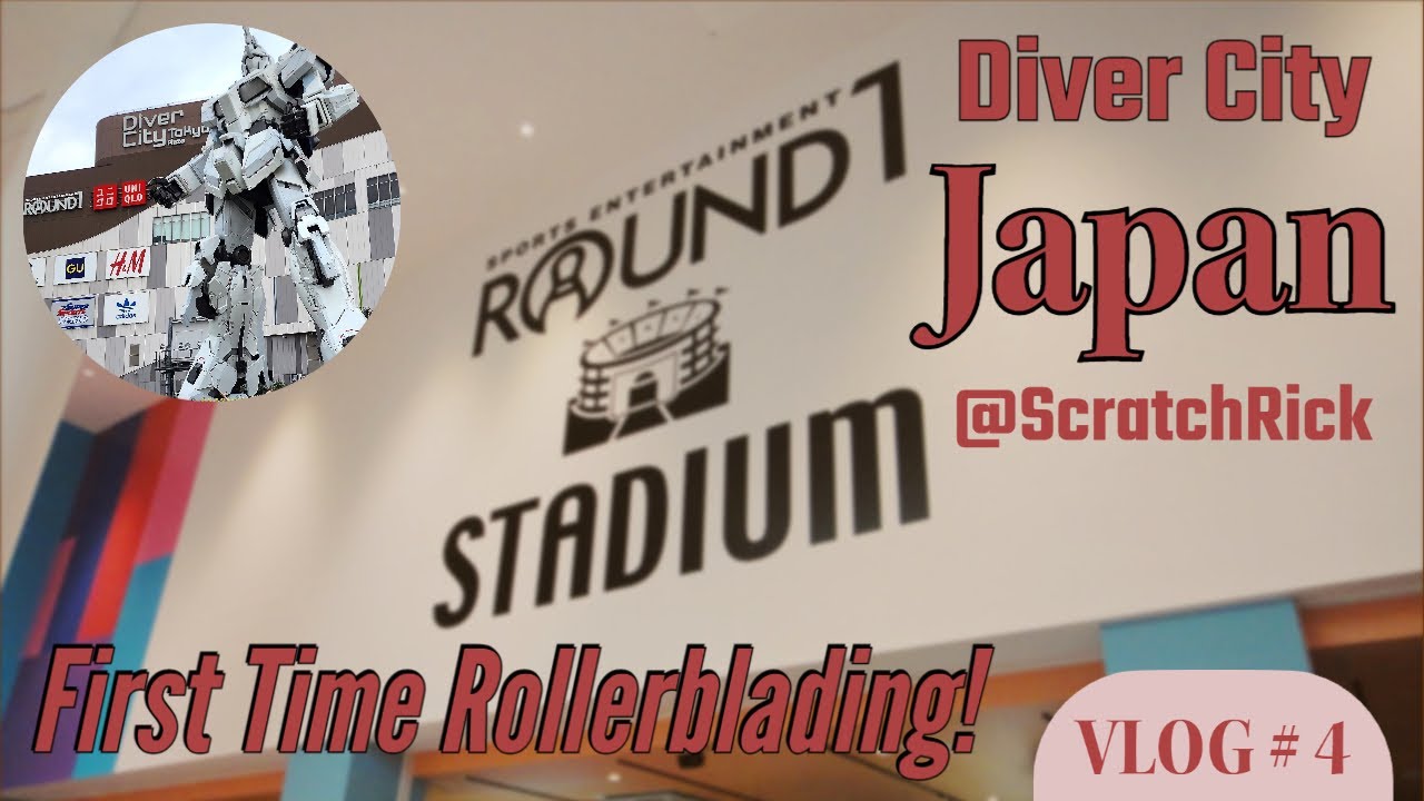 Unicorn Gundam & Round 1 - Odaiba Japan - ScratchRick VLOG4