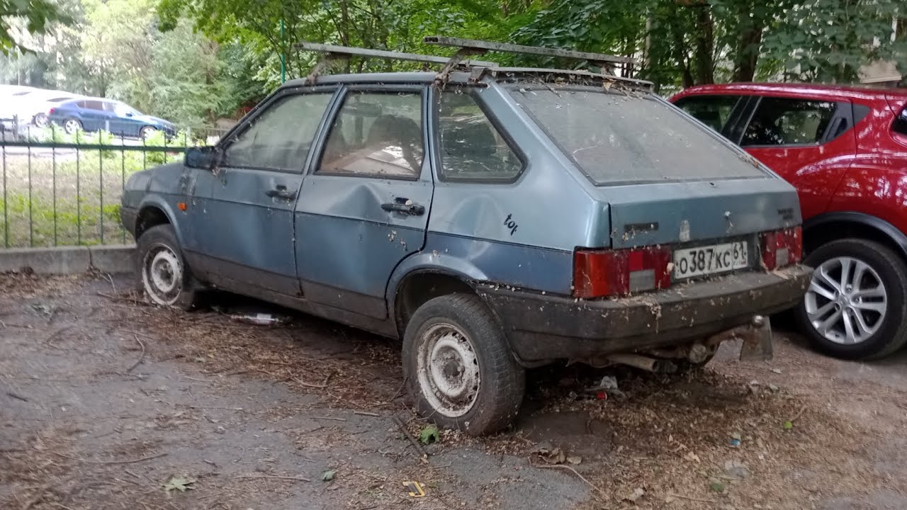 Заброшенный ваз 2109