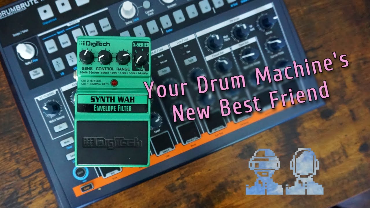 Digitech Synth Wah meets Drum Machine