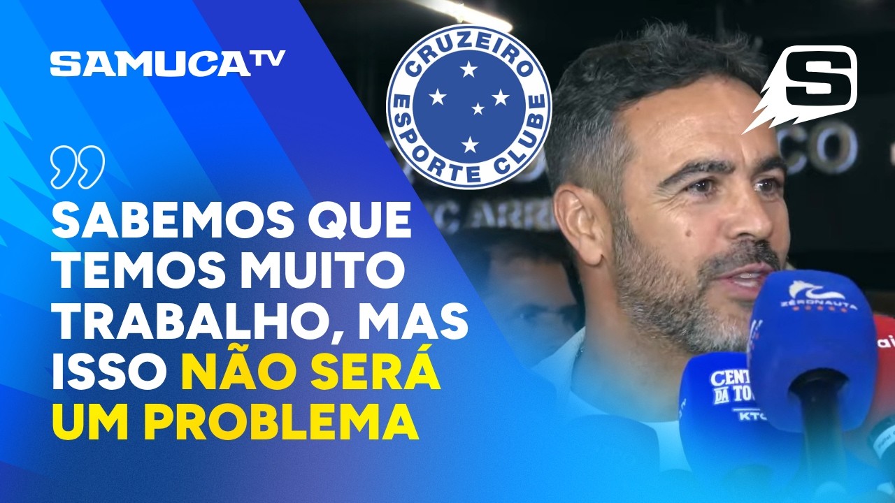 URGENTE! AS PRIMEIRAS PALAVRAS DE ARTUR JORGE, NOVO T&Eacute;CNICO DO CRUZEIRO, AO DESEMBARCAR EM BH