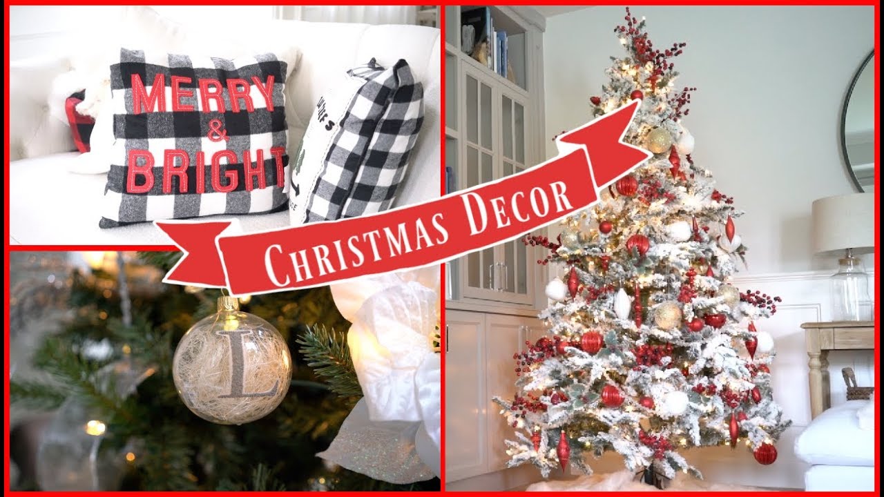 CHRISTMAS DECORATE WITH ME | Angela Lanter