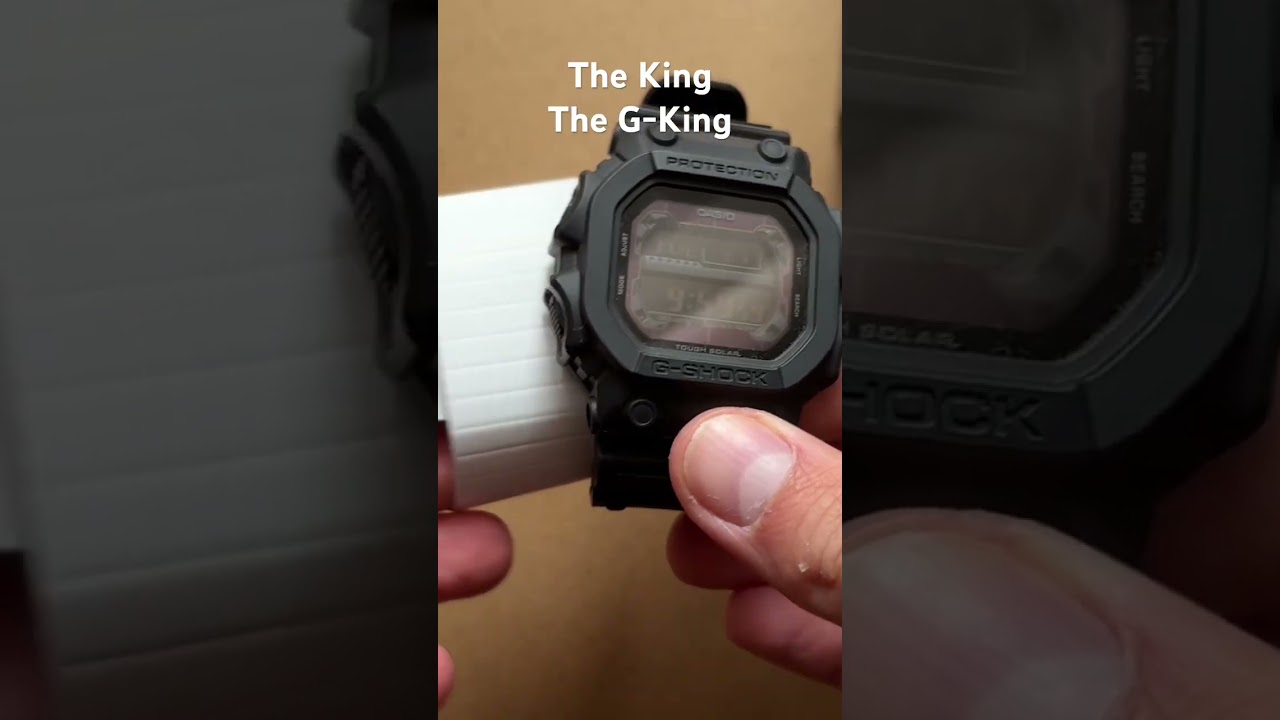 G-Shock GX-56BB is an absolute behemoth of a watch #gshock #king #unboxing #casio #square