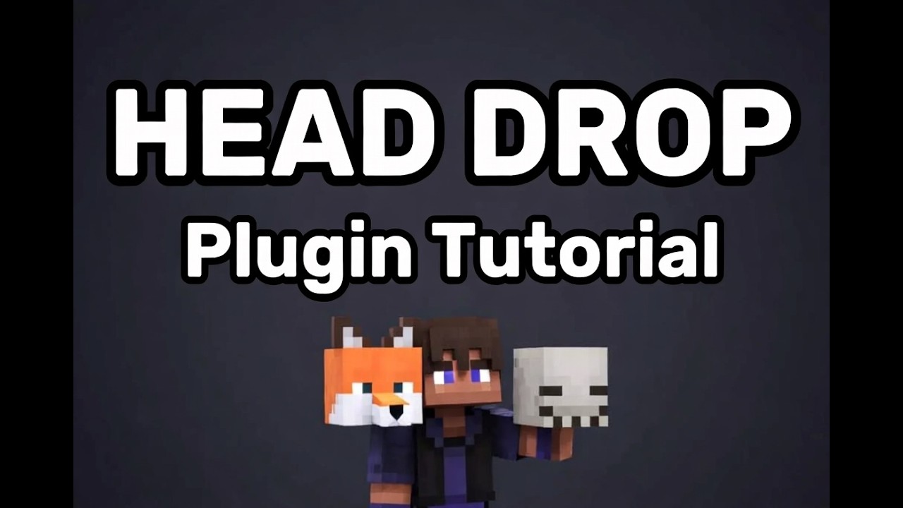 HeadDrop Plugin Tutorial - Make Mobs Drop Their Heads! (1.21)