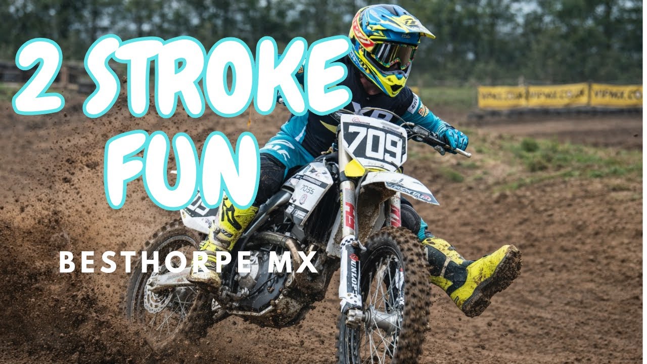 Besthorpe MX Track 🏁 | First Ride on a 125 2-Stroke! Full Send at Besthorpe 🔥