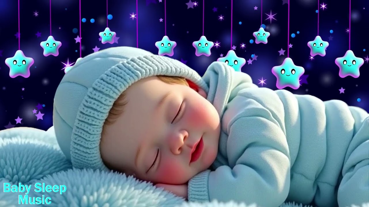 Soothing Baby Sleep Music 🎶 Fall Asleep in 3 Minutes with Calming Mozart & Brahms Lullabies