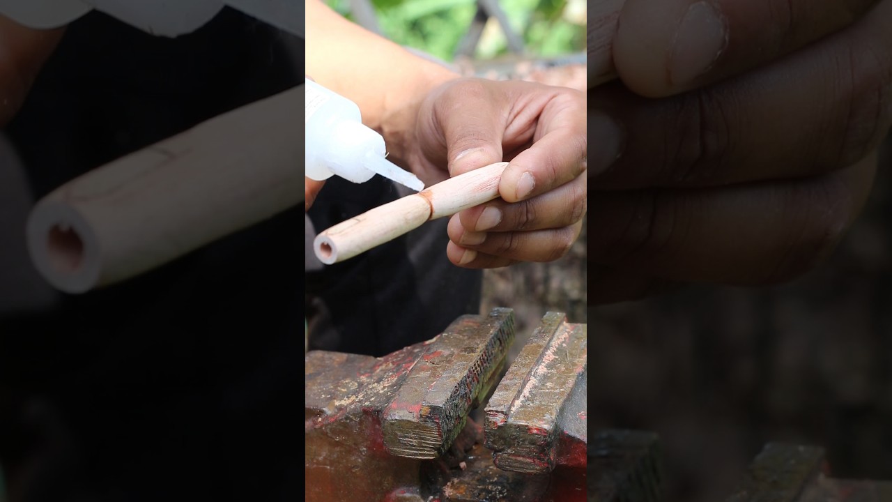 How To Make Wooden Cute Pen ,Easy To Make -DIY #shorts