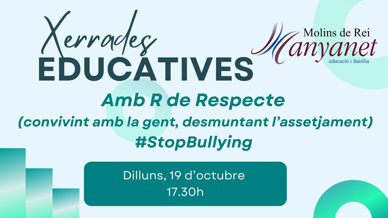 Amb R de Respecte (convivint amb la gent, desmuntant l’assetjament)#StopBullying 1a part