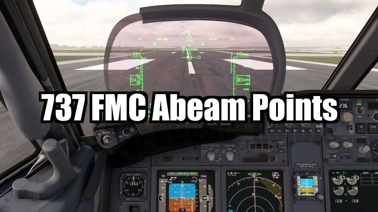 737 FMC Abeam Points | PMDG