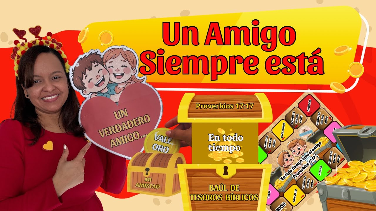 MI AMISTAD VALE ORO 💰 LECCIÓN 1 UN AMIGO SIEMPRE ESTÁ 💛❤️