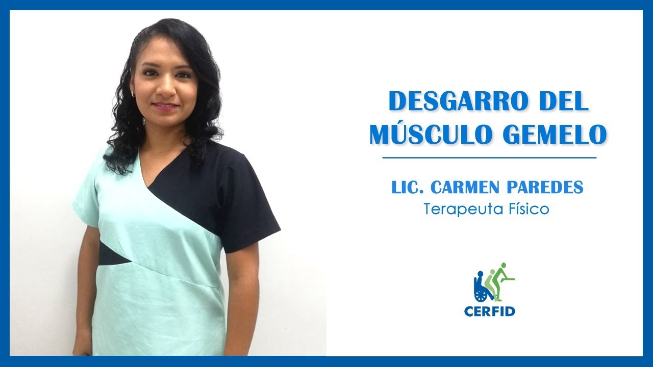 Desgarro del M&uacute;sculo Gemelo