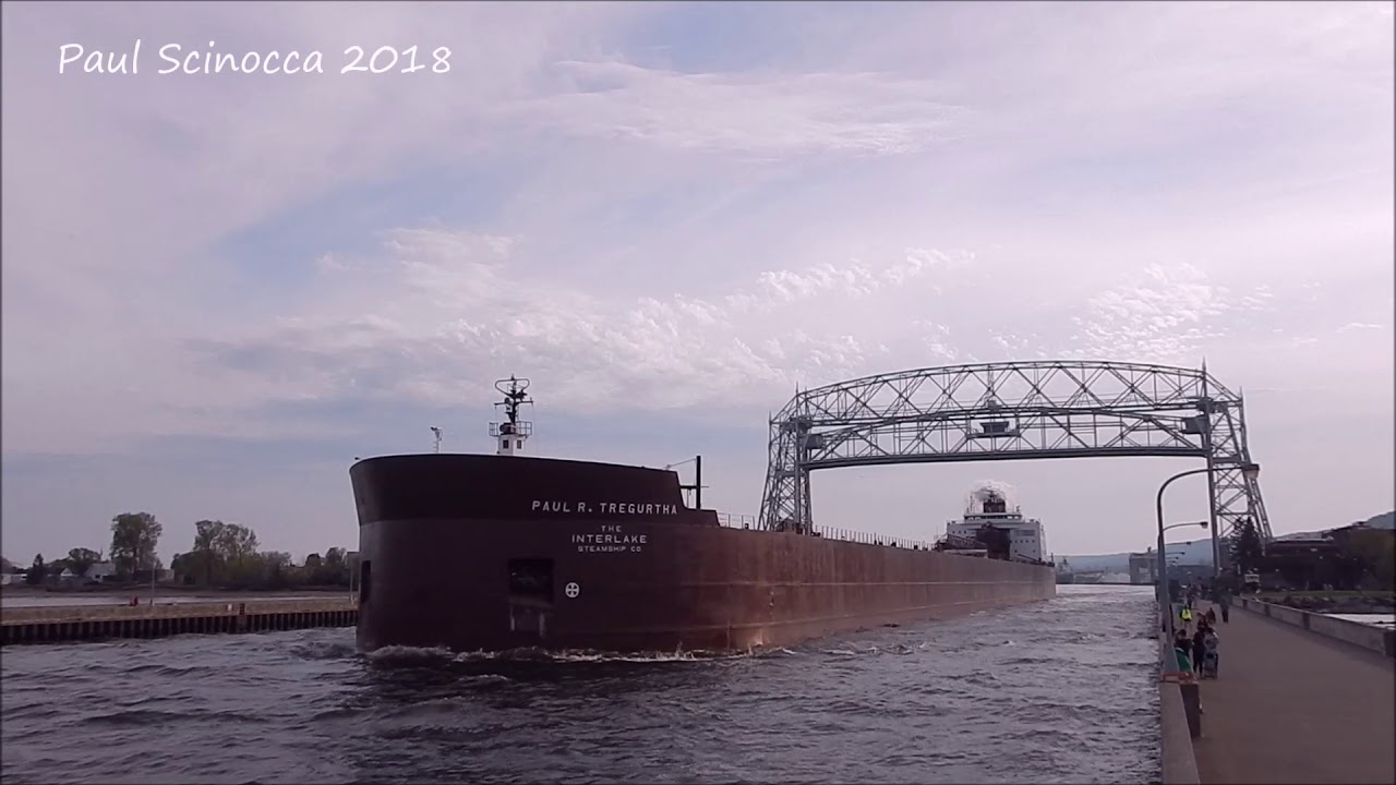 World Record for longest salute ?  The Paul R Tregurtha departing