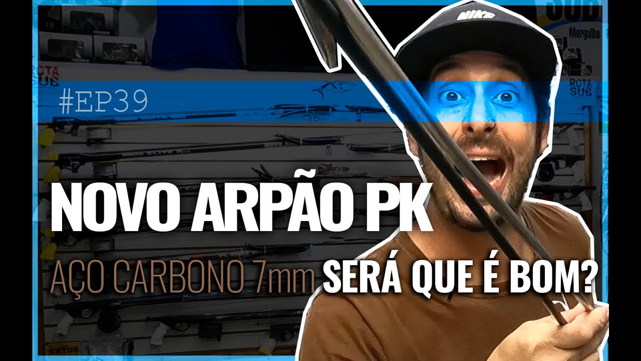 Nova Seta Carbono PK 7mm para Peixe grande - Será que é boa? - #ep39
