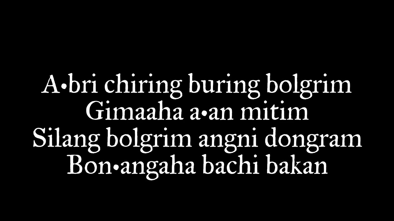 Ia A•songna Pattibone (A•bri Chiring) Karaoke