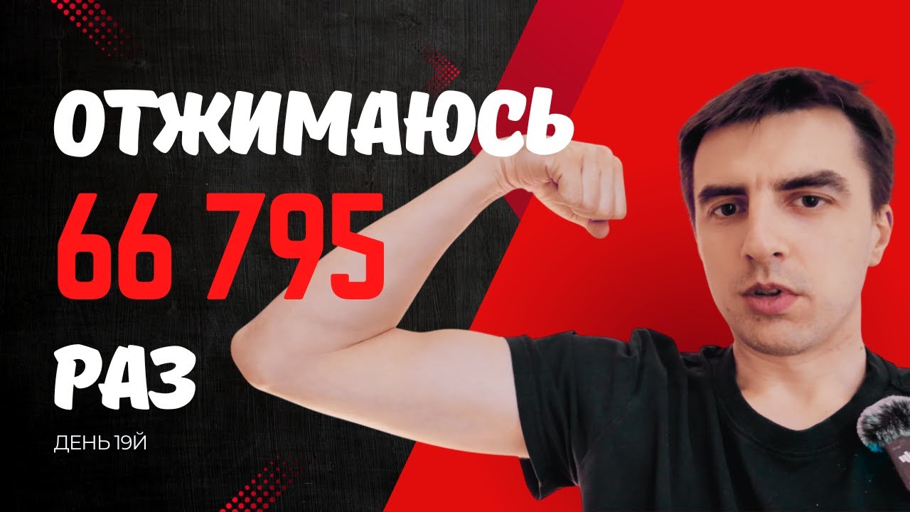 Я отожмусь 66 795 раз! Но это не точно 😂