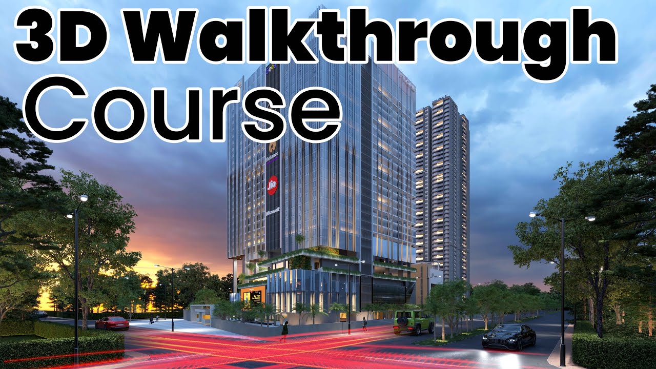 3dsMax walkthrough Course 2025