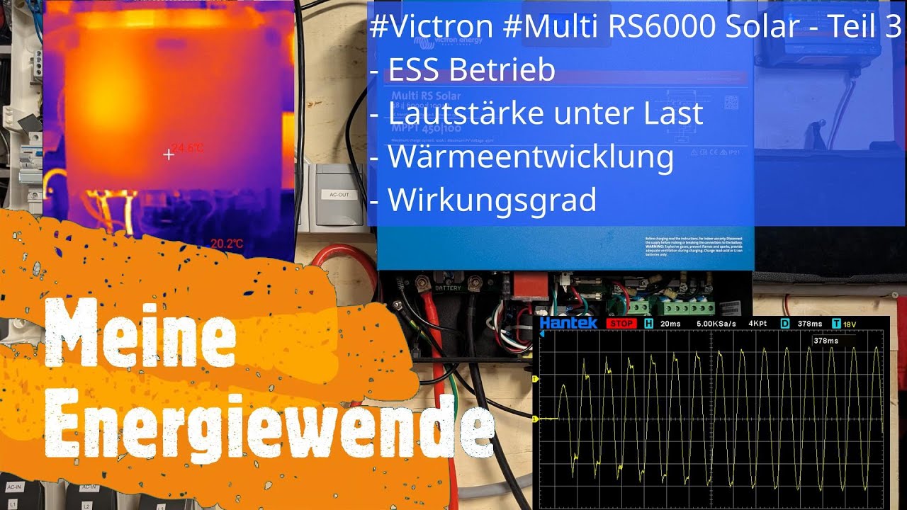 ☀️#Victron #Multi #Solar #RS6000  - Zahlen und Messergebnisse - Teil 3☀️