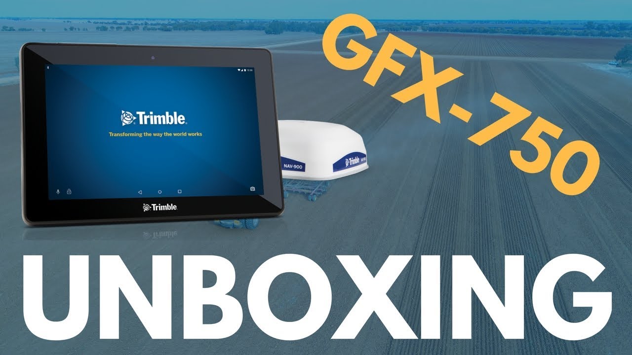 Trimble GFX-750 Unboxing