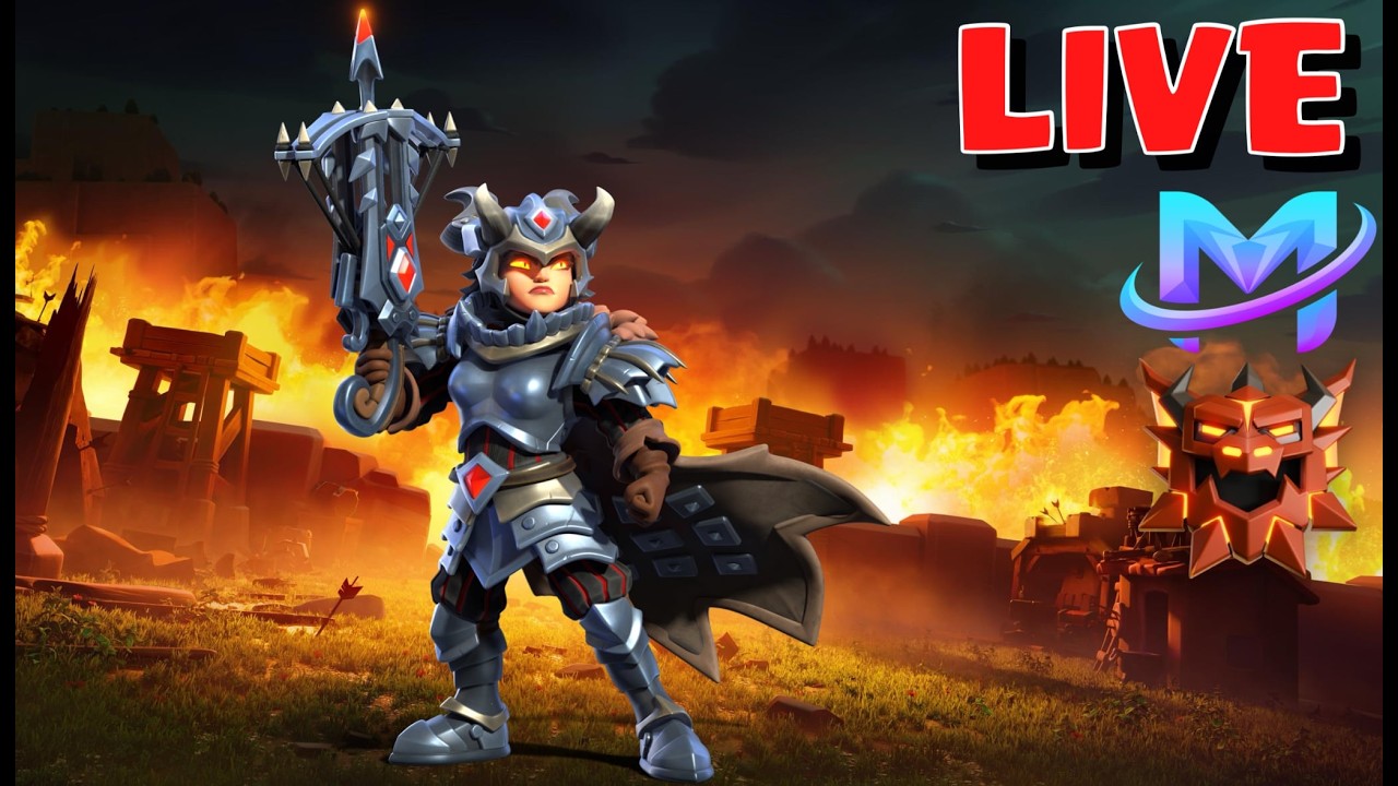 🔴 Farm to Max / Ranked Day 18  #clashofclans #supercellcreator