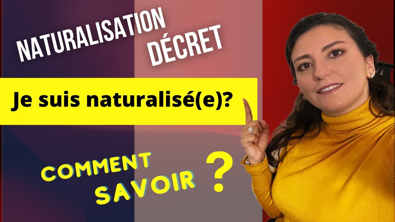 Trouver votre nom au JO - Naturalisation par décret (Important)