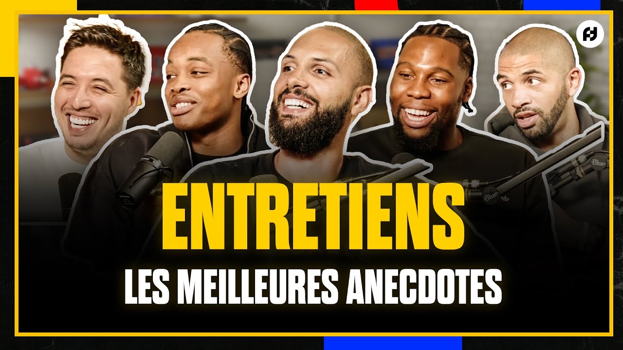 LES MEILLEURES ANECDOTES DE NOS ENTRETIENS ! (Evan Fournier, Samir Nasri, Guerschon Yabusele...)