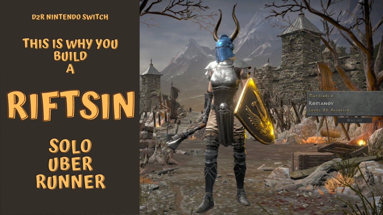 D2R: This is why you build a RIFTSIN - Solo Uber Tristram