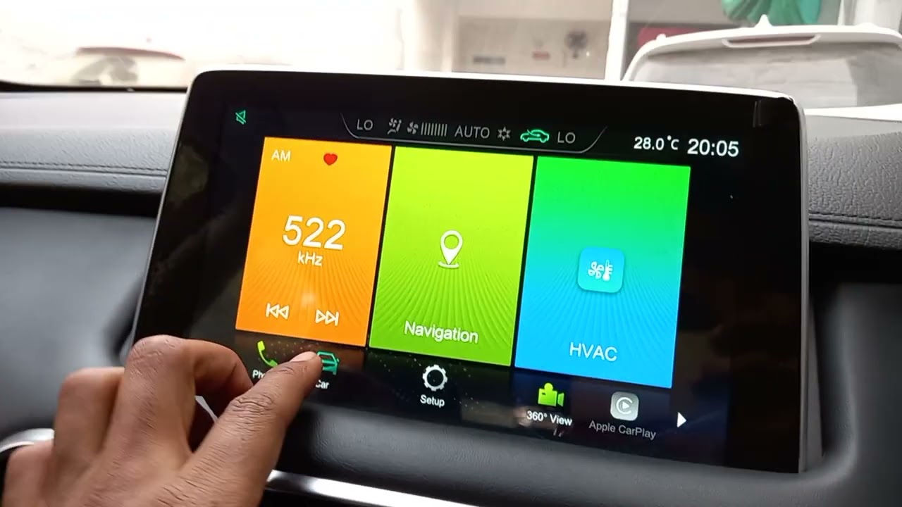 Lane assist system, MG HS entire detail