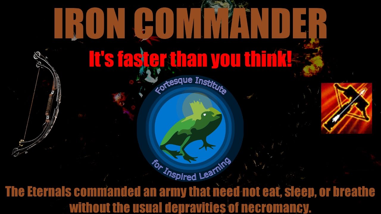 F.I.I.L - Iron Commander - It's faster than you think.