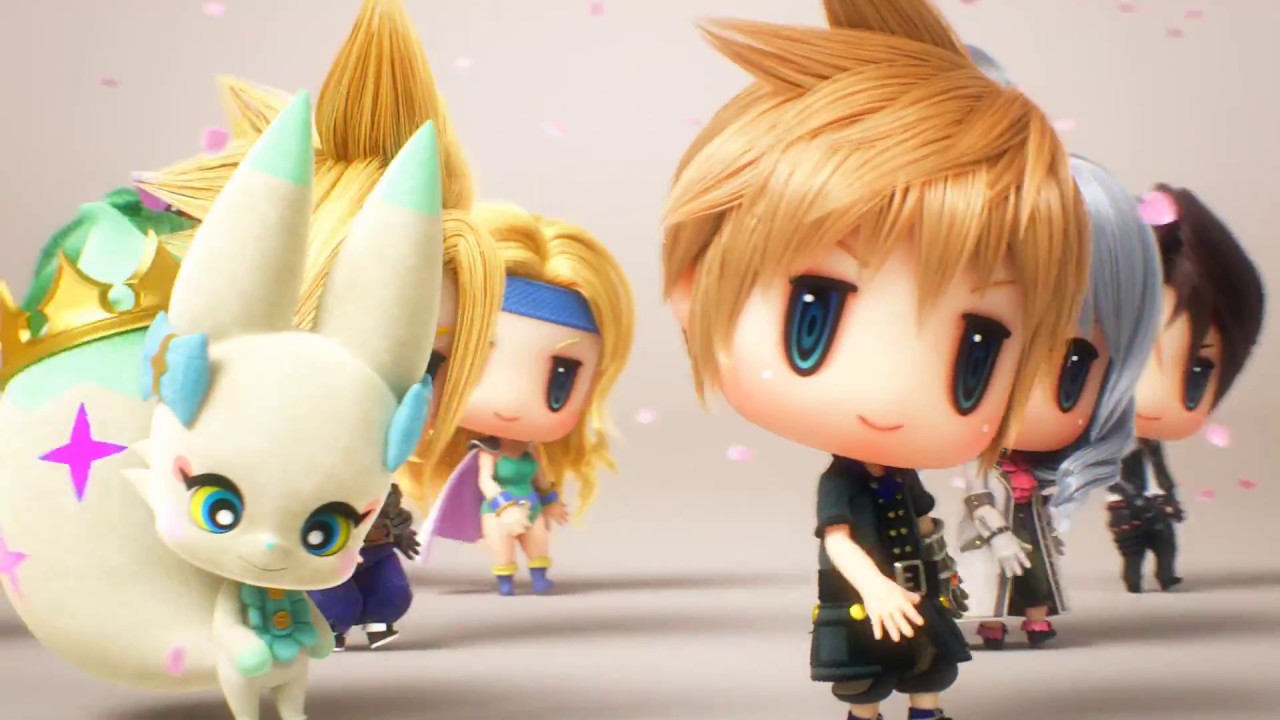 Dancing Final Fantasy Characters - World of Final Fantasy